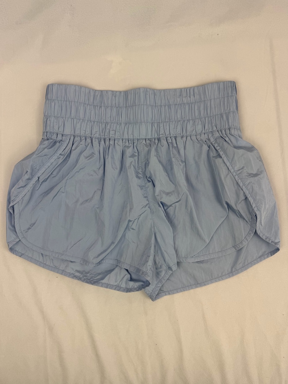 AS Revival Altar’d State Athletic Casual Shorts High Rise Women Sz M Light Blue
